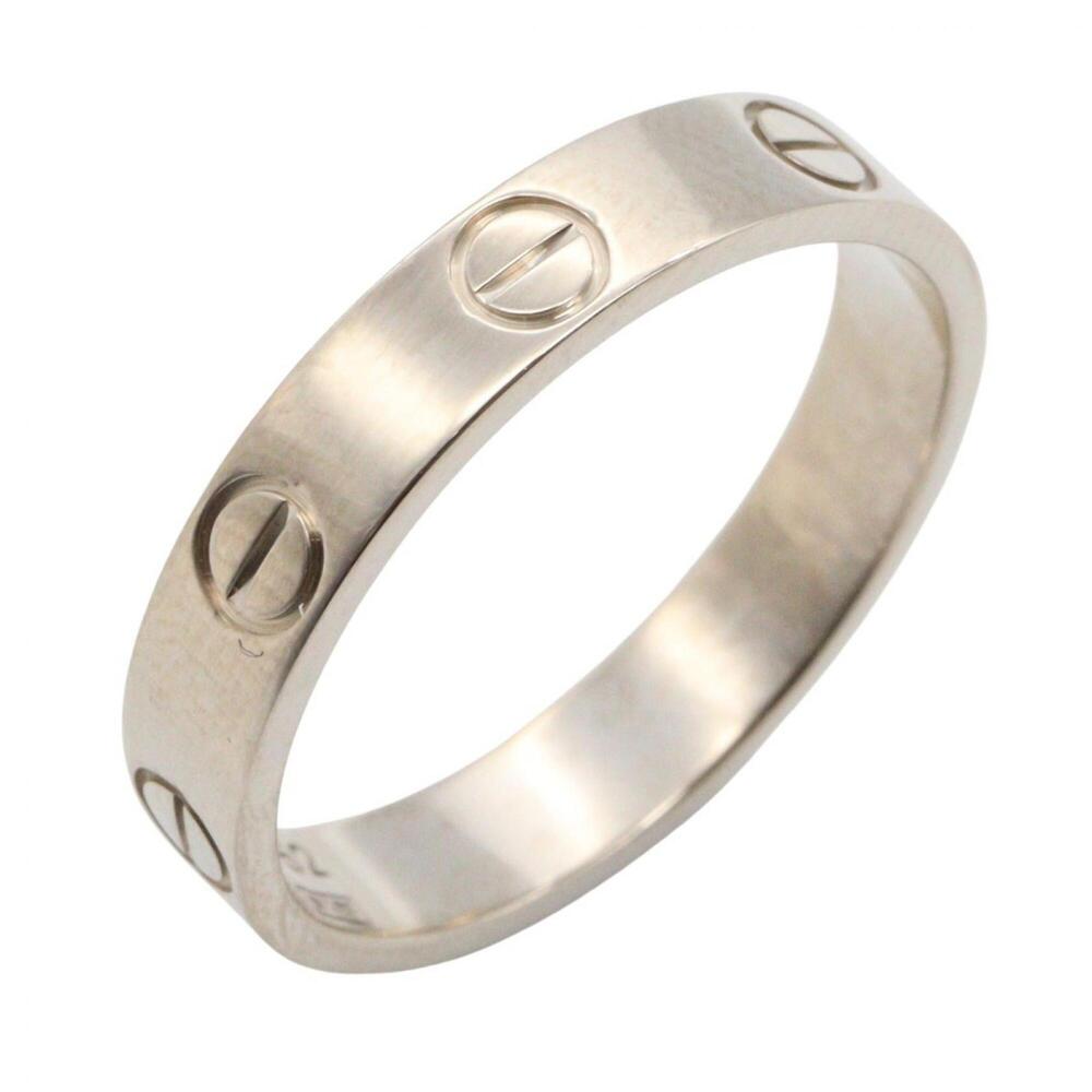 CARTIER Authentic 18k Silver Love Ring
